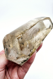 Lodoliet punt - Garden quartz (groot stuk)