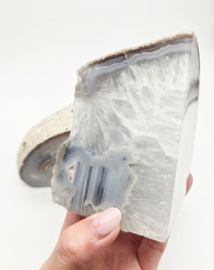 Agaat boekensteun (zie filmpje)