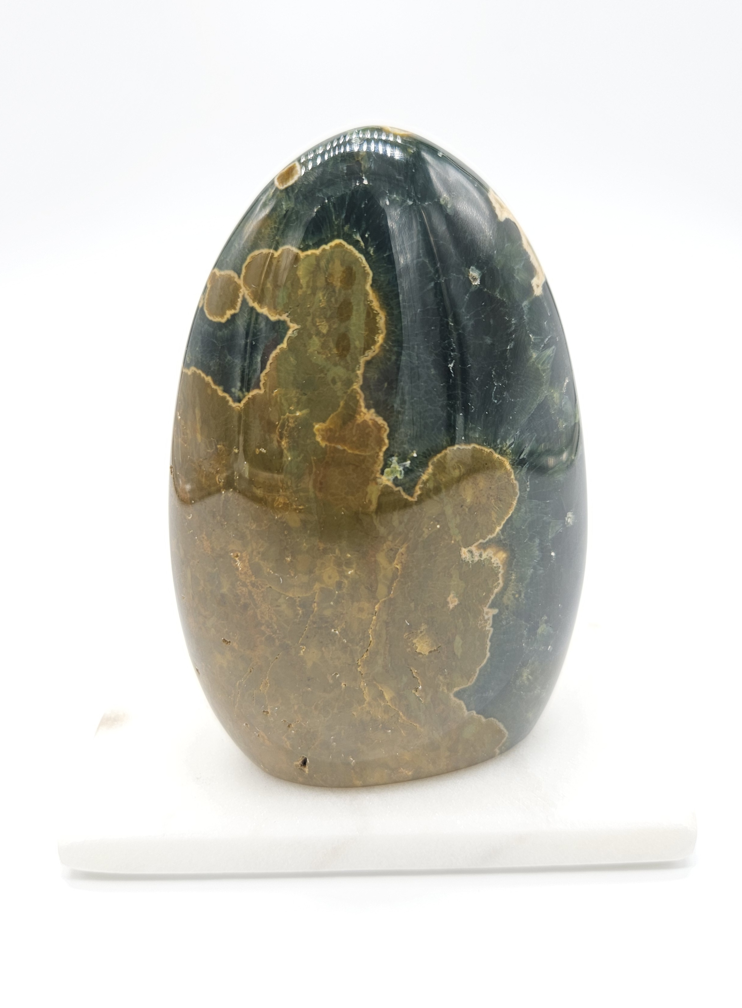 Oceaan Jaspis Sculptuur (zie filmpje)