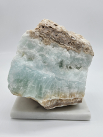 Caribbean Blue Calciet Ruw (Interieurstuk) Zie filmpje