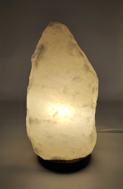 Himalayazout lamp Zoutlamp Wit 10-12 kilo (zie filmpje)