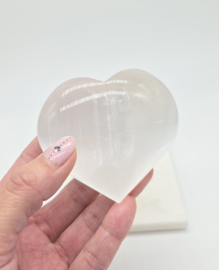 Seleniet Hart 7cm (zie filmpje)