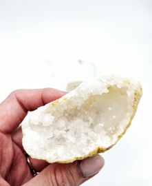 Bergkristal Geode uit Marokko (7-10cm)