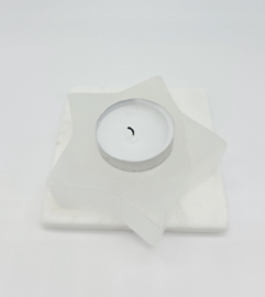 Seleniet Ster Waxinelichthouder