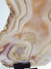 Agaat Plak XL op standaard (Interieurstuk) zie filmpje