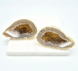 Agaat Geode (zie filmpje)