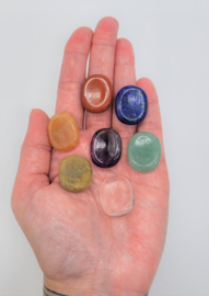 Chakra set 7 stenen