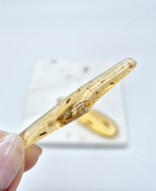 Copal met insecten 2 stuks (zie filmpje)
