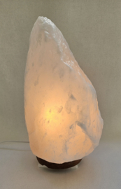 Himalayazout zoutlamp Wit 10-12 kilo (zie filmpje)