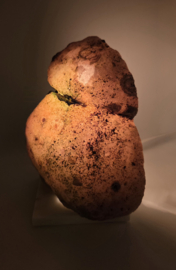 Agaat Lamp met Druzy (zie filmpje)