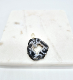 Agaat Geode Hanger (zie filmpje)