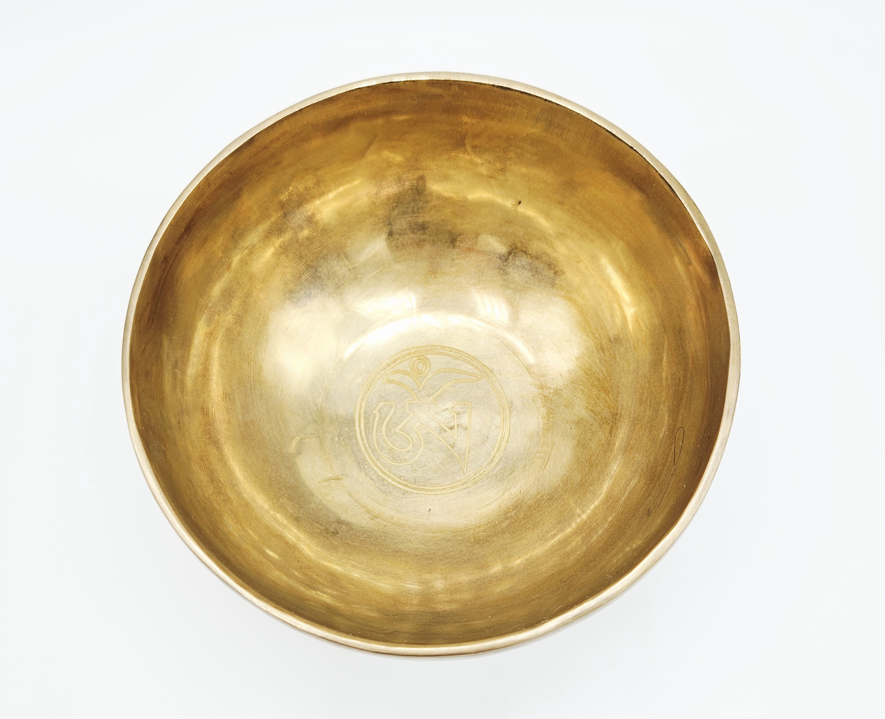 Klankschaal OHM ± 13cm met klopper