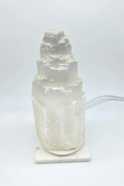 Seleniet Lamp ± 20cm hoog (zie filmpje)
