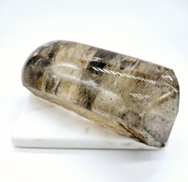 Lodoliet punt - Garden quartz (groot stuk)