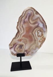 Agaat Plak XL op standaard (Interieurstuk) zie filmpje