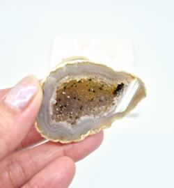 Agaat Geode (zie filmpje)