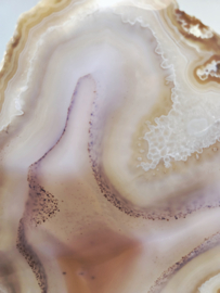 Agaat Plak XL op standaard (Interieurstuk) zie filmpje