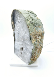 Druzy Agaat lamp (zie filmpje)