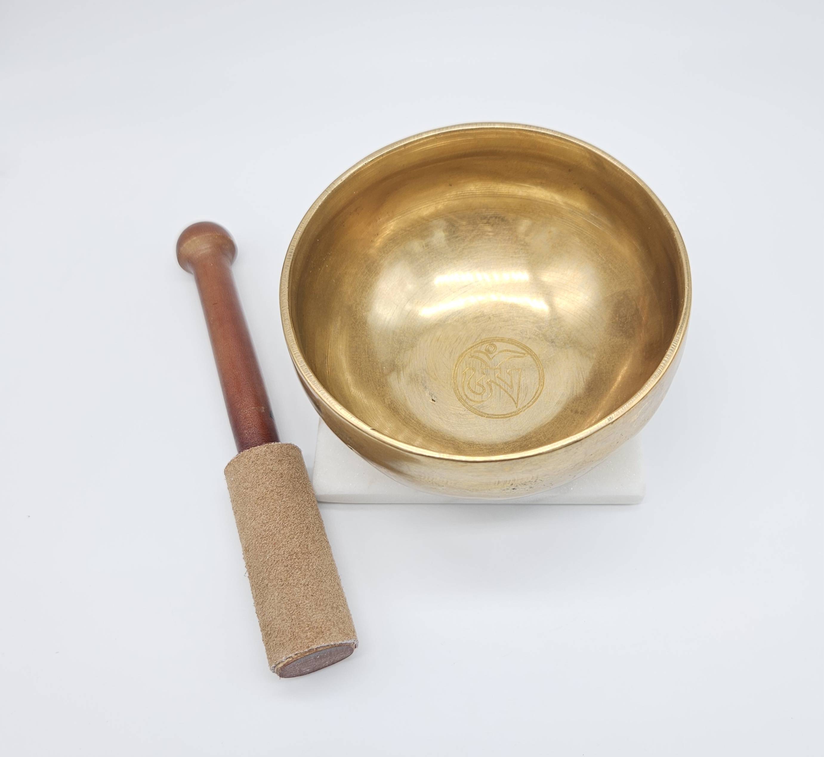 Klankschaal OHM 10cm met klopper