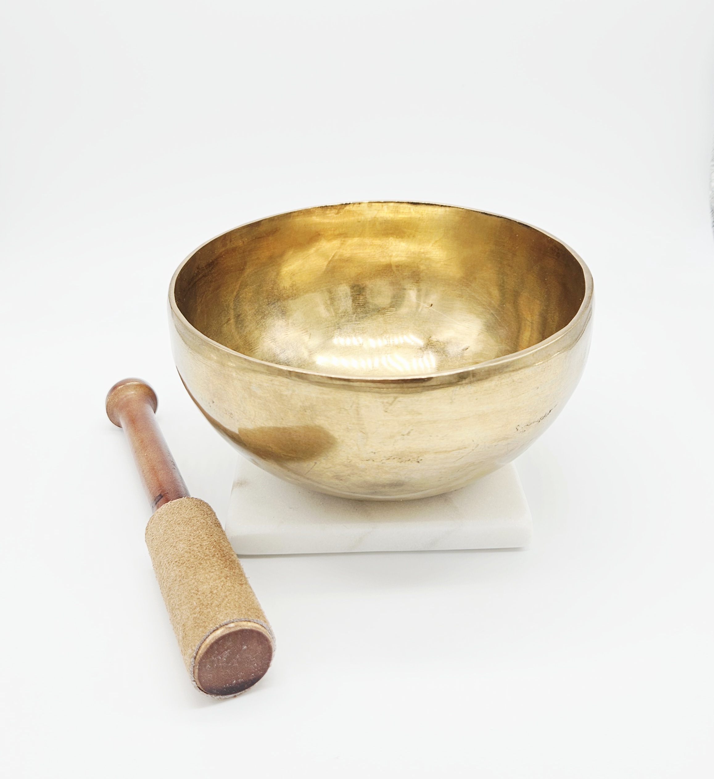 Klankschaal OHM ± 13cm met klopper