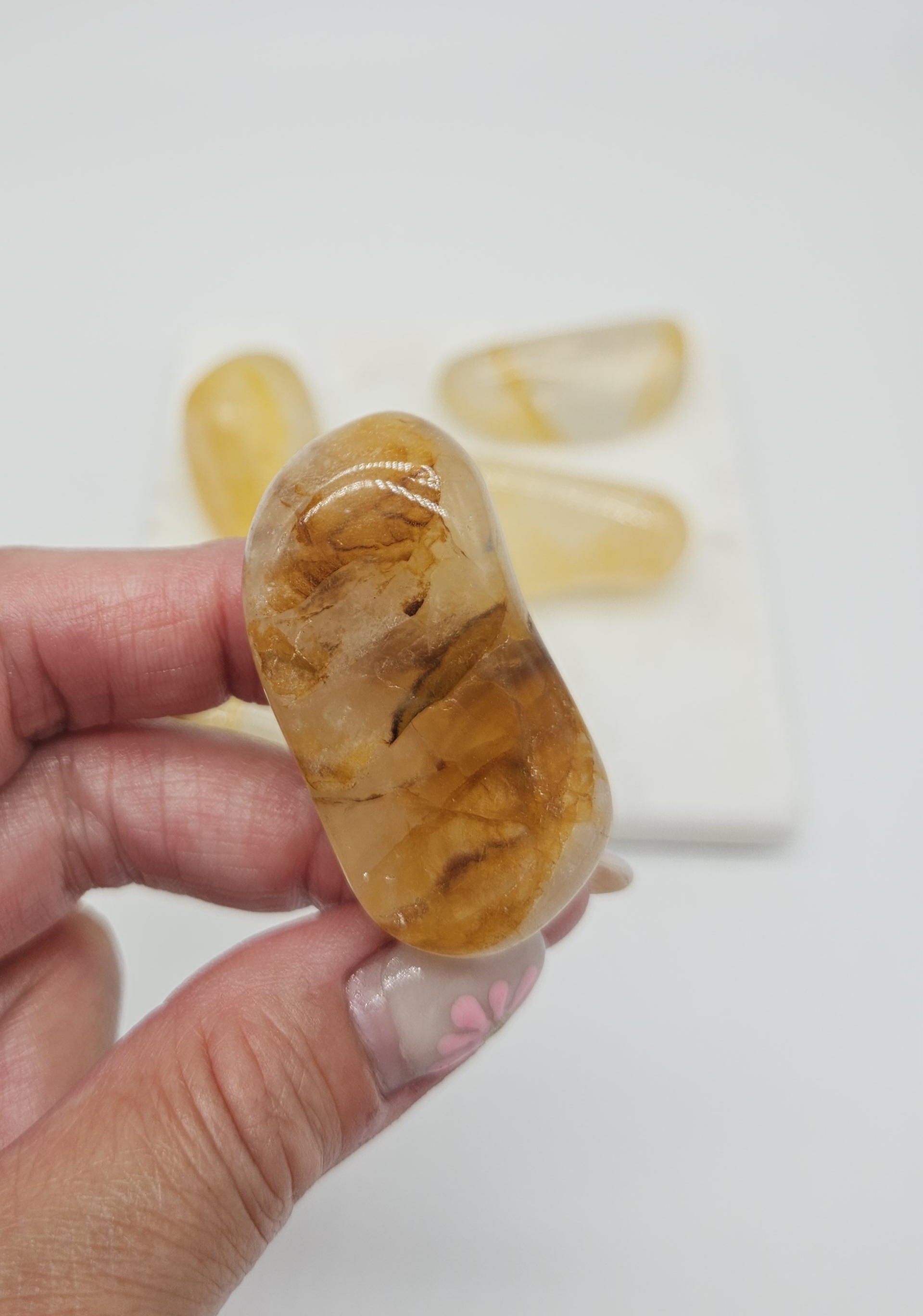 Golden Healer Handsteen/Broekzaksteen