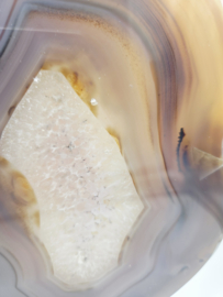 Agaat op standaard (zie filmpje)