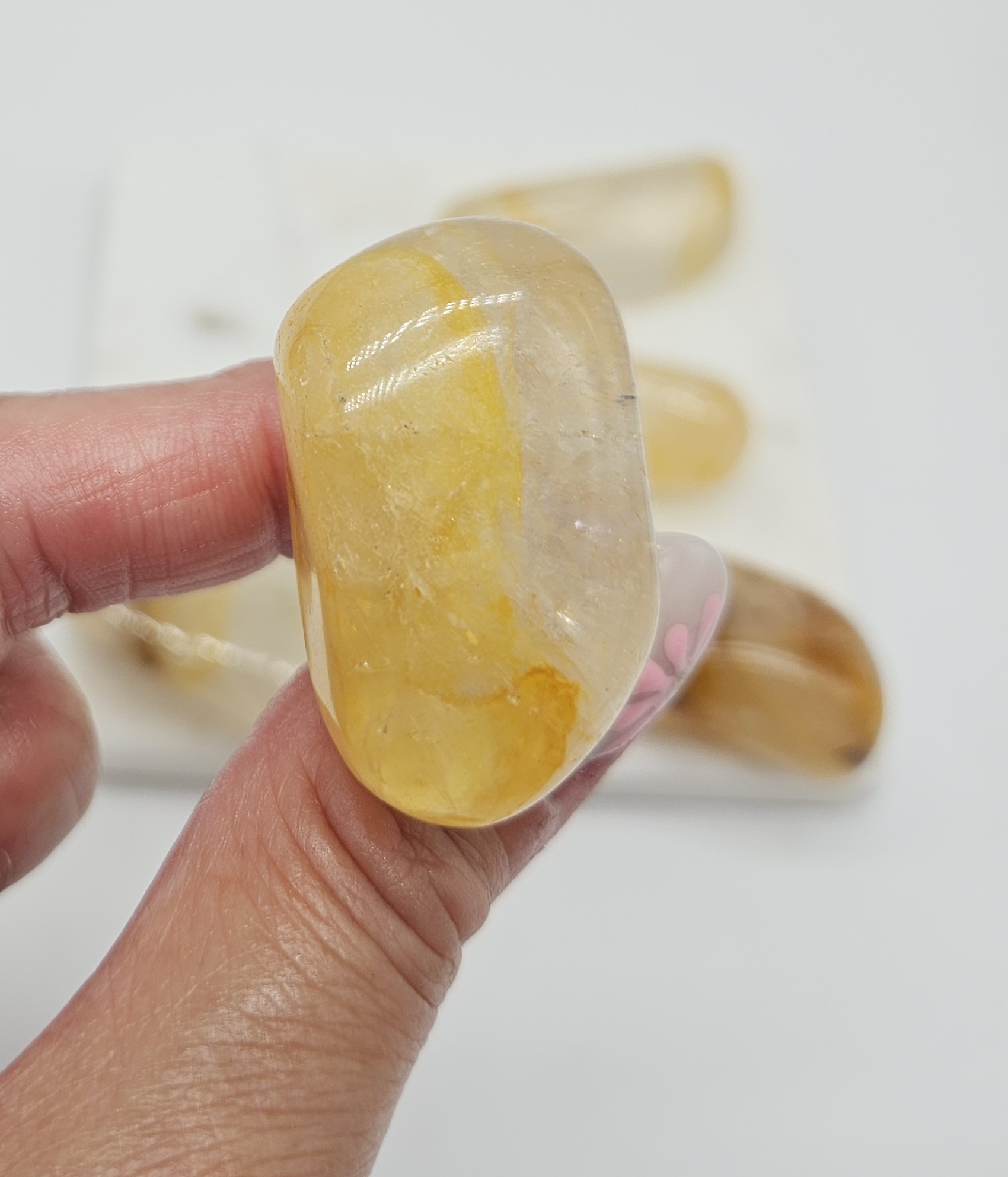 Golden Healer Handsteen/Broekzaksteen