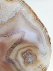 Agaat Plak XL op standaard (Interieurstuk) zie filmpje