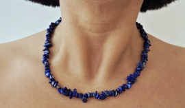Lapis Lazuli Ketting met slotje