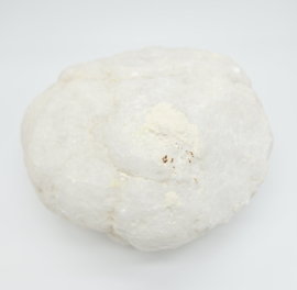 Bergkristal Kwarts Geode uit Marokko (2 helften) 2,05kg Zie Filmpje