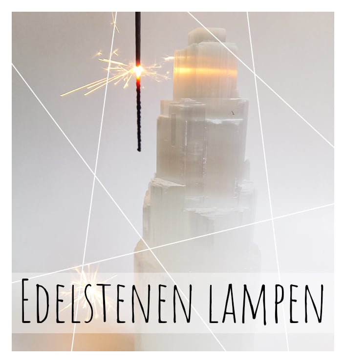 Edelsteen lampen, edelstenen lampen | Gems by Loes