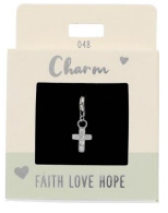 Charm 048 | Faith Love Hope | Silver