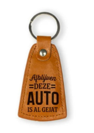 Sleutelhanger; afblijven