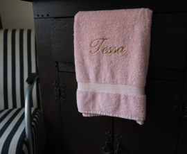 Handdoek | Roze
