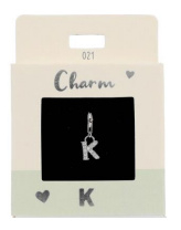 Charm 021 | K | Silver