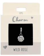 Charm 095 | Wilde rose | Silver