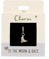 Charm 105 |  To the moon & back | Gold