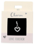 Charm 073 | Love Forever | Silver