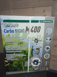 Dennerle carbo night M 400 kopen co2 set met nachtuitschakeling
