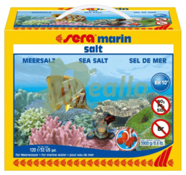 sera marin salt tbv 120ltr