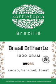 Brasil Brilhante koffie 1000gr. CO₂- neutraal