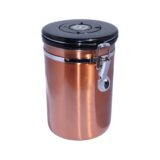Koffiecanners bewaarblik 1.000gr Koper