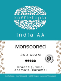 India Monsooned koffie 250gr CO₂- neutraal