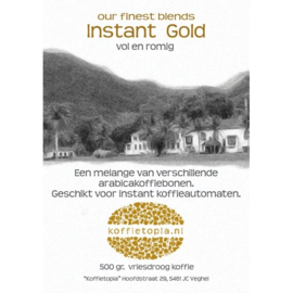 Koffietopia Instantkoffie (vriesdroog) Superior Gold 8 x 500gr