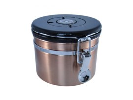 Koffiecanners bewaarblik 300 gr Koper