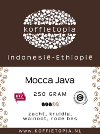 Mocca Java Koffie 250gr CO₂- neutraal