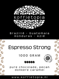 Espressokoffiebonen Strong 1000gr CO₂- neutraal