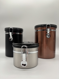 Koffiecanners bewaarblik 1.000gr Koper