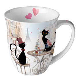 Ambiente Mug 0,4L Cats in Paris