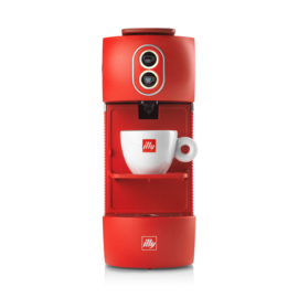 illy easy e.s.e. koffiemachine rood